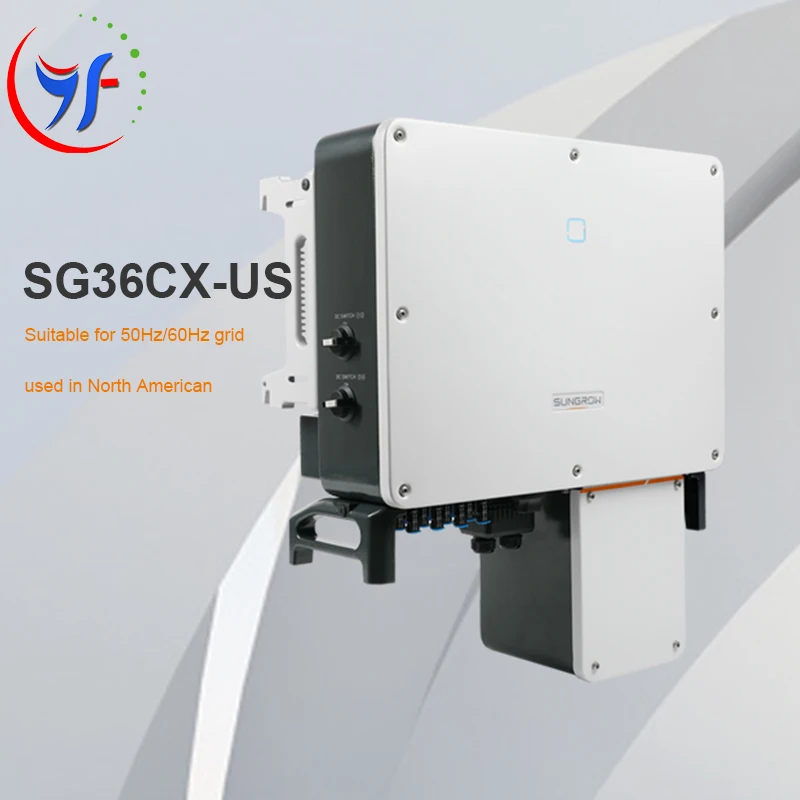Sungrow SG36CX-US 4 MPPTs three Phase  solar inverter  36kw on grid Solar System