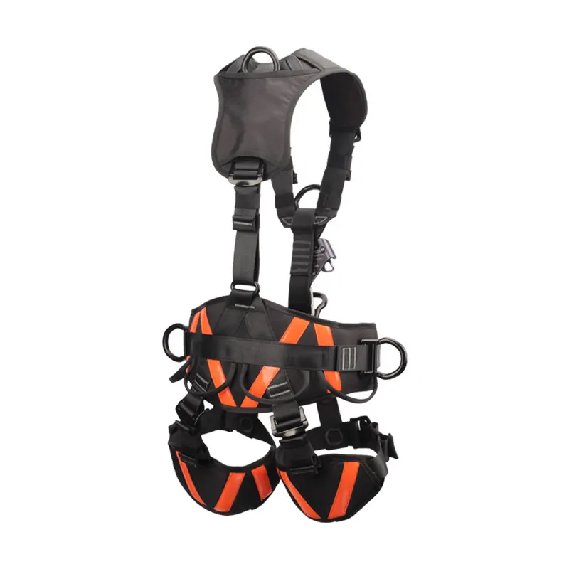 HOATER Tower Work Rope Access Safety Harness Best Construction Full Body Fall Protection Equipment For Working At Height