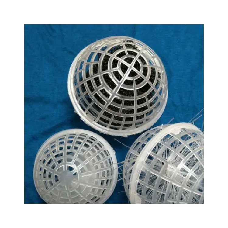 Reliable Quality Plastic Hollow Porous Suspended Ball Filler