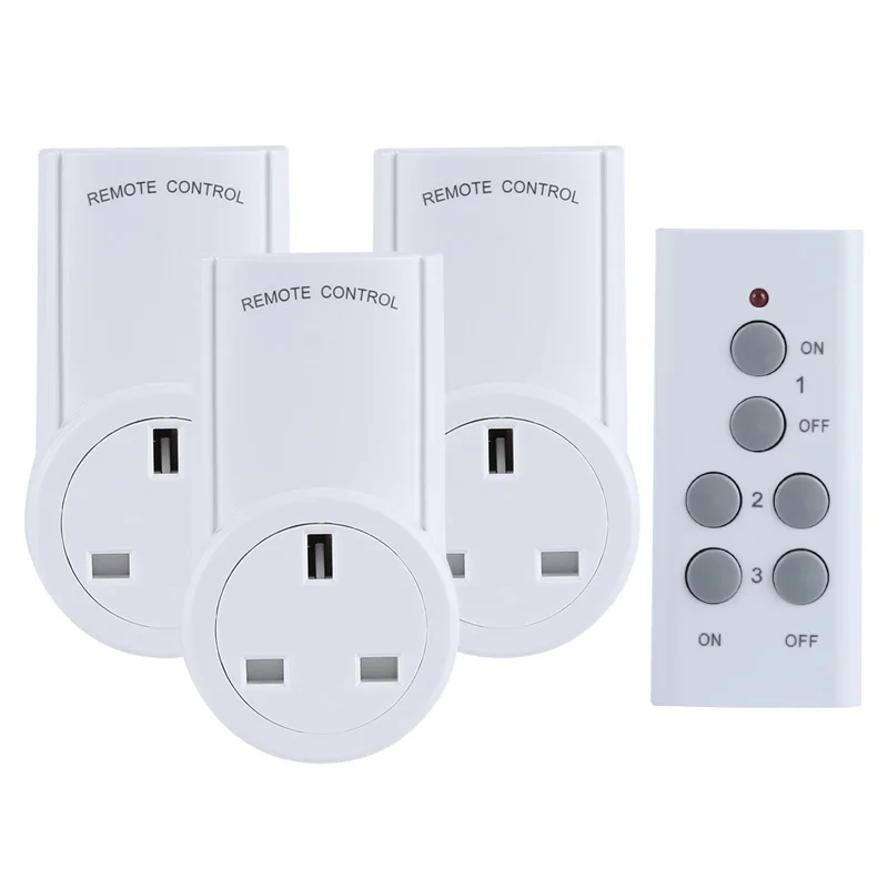 Remote Control Socket With UK Standard Smart Plug Socket