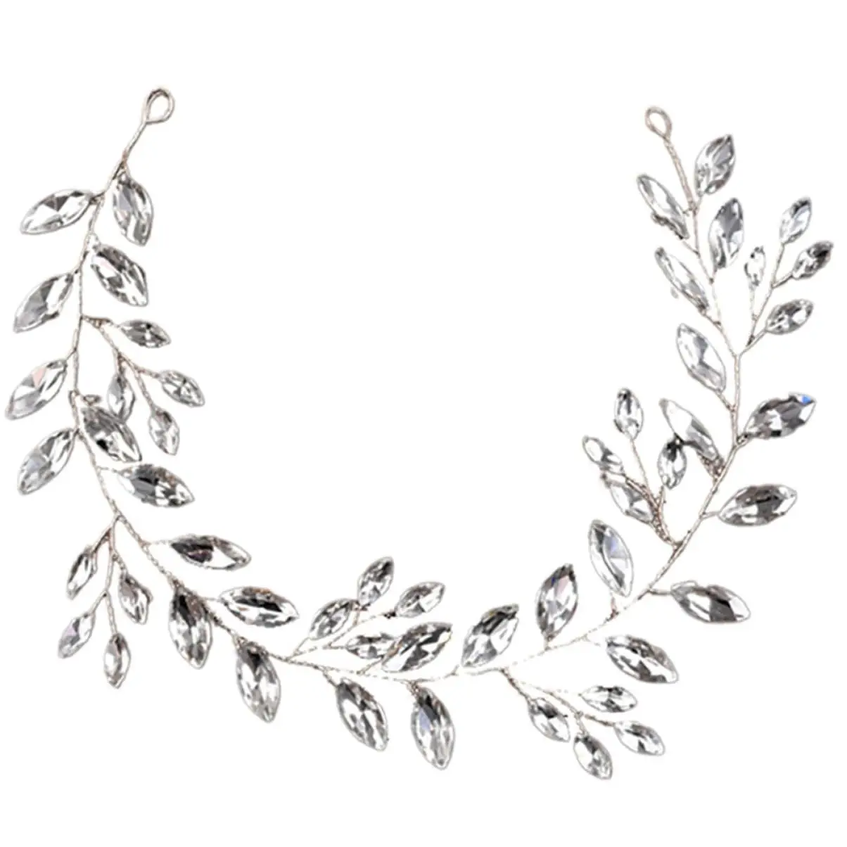 handmade rhinestone crystal Bridal Hair Vine for bride wedding accessories women jewelry