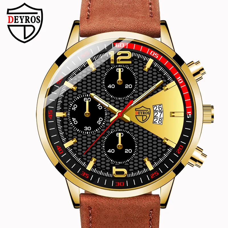 New watch Men 2023 Student Small dial decorative Calendar Business Exam Watch watches
