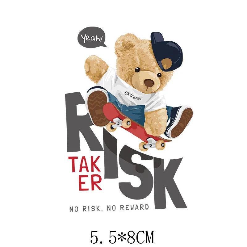 glitter heat transfer film t-shirt heat transfer teddy bear heat transfer vinyl digital sticker