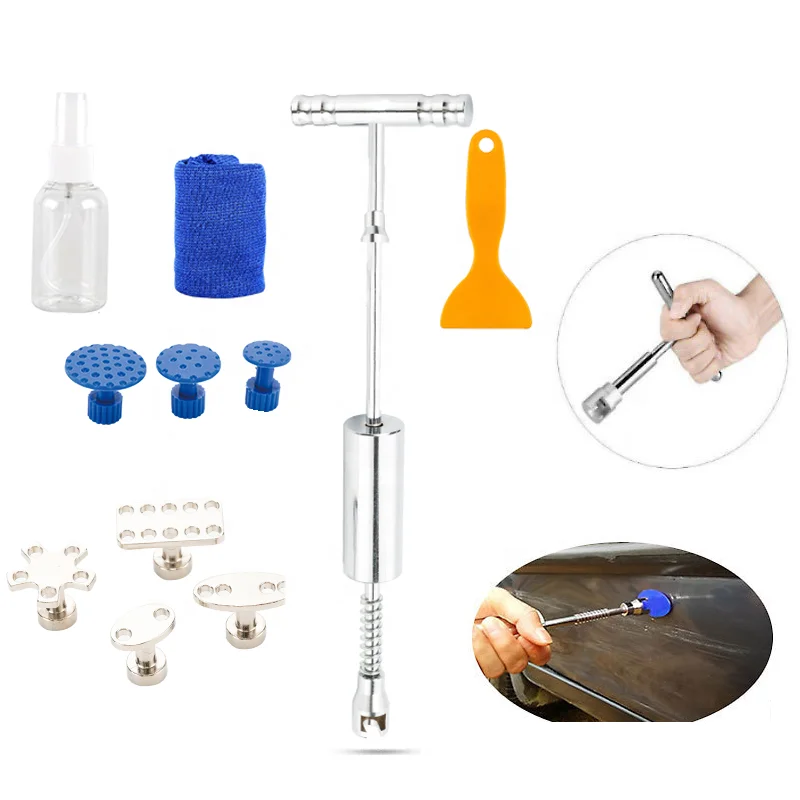 
Wholesale car sheet metal depression repair tool set Car body dent puller traceless repair kit 