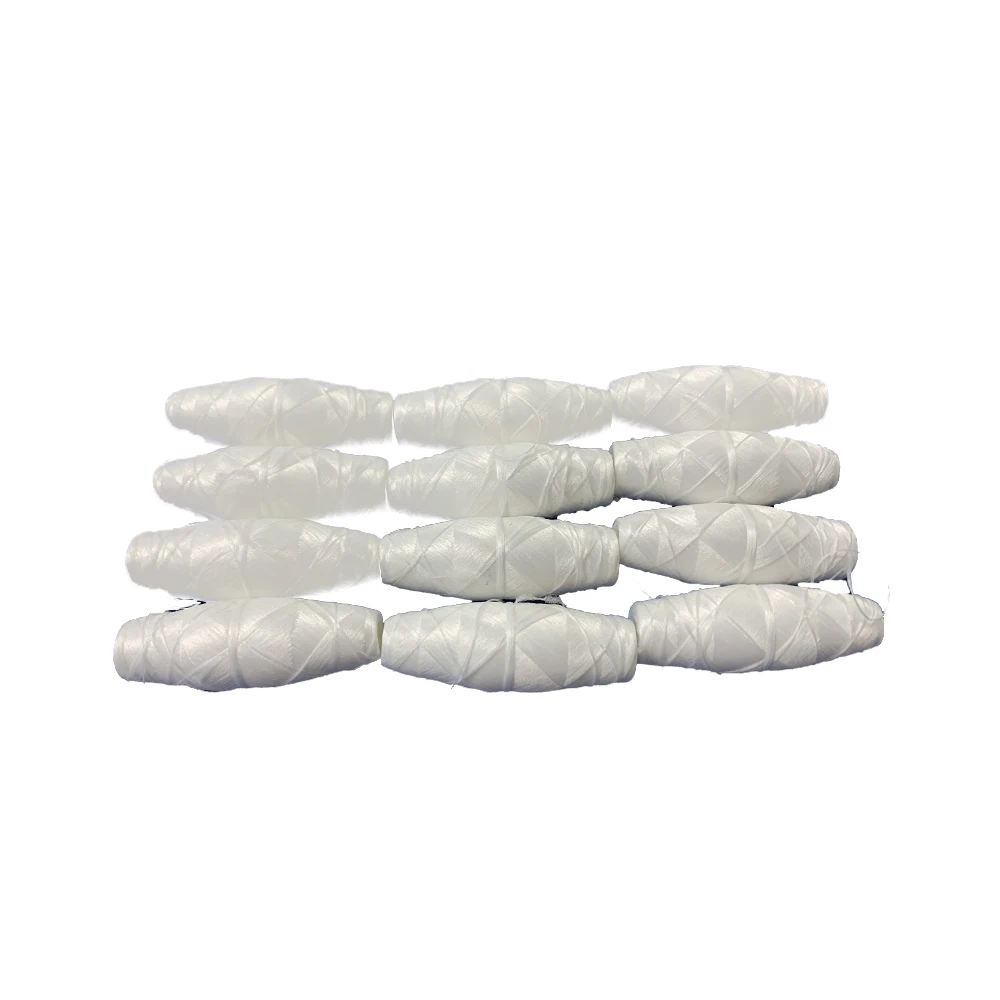 polyester yarn thread cotton material cocoon bobbin yarn for schiliffi machine factory price