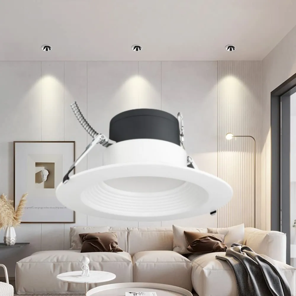 Newest commercial place led light led cob downlight recessed adjustable cct and watts downlight dimmable for hotel office