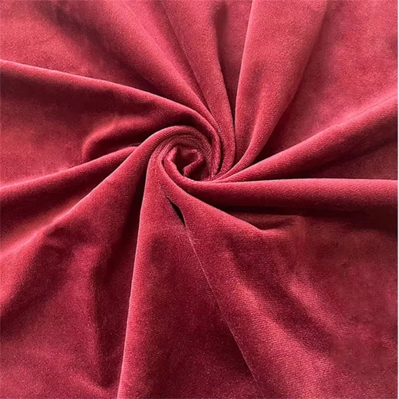 Wholesale Of New Products Golden velvet 100% polyester supplier luxury fabric material fabric lace fabric