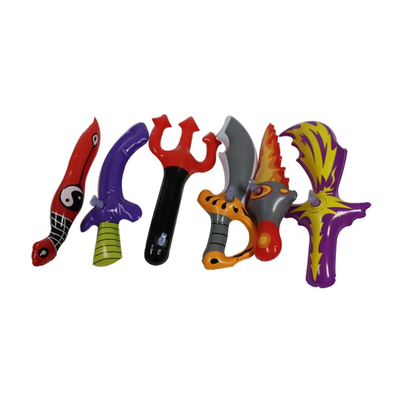 Inflatable toys Inflatable knives Inflatable hammers Five pointed star rods Manufacturer made to order