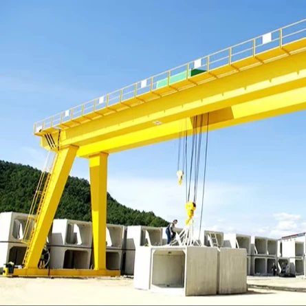 Box Type Truss Type Double Girder Gantry Crane in Open Yard, Container Depots and Shipyards