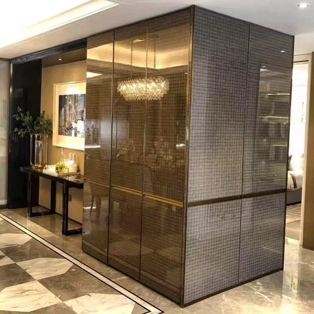 Epoxy resin panel for wall interior design