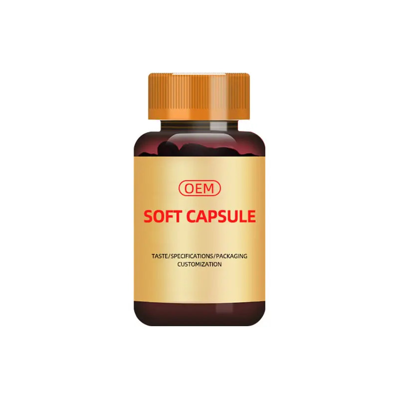 OEM fish bone collagen softgels customized Multivitamin Deep Sea Fish Bone Collagen Softgels Capsule for Bone Growth