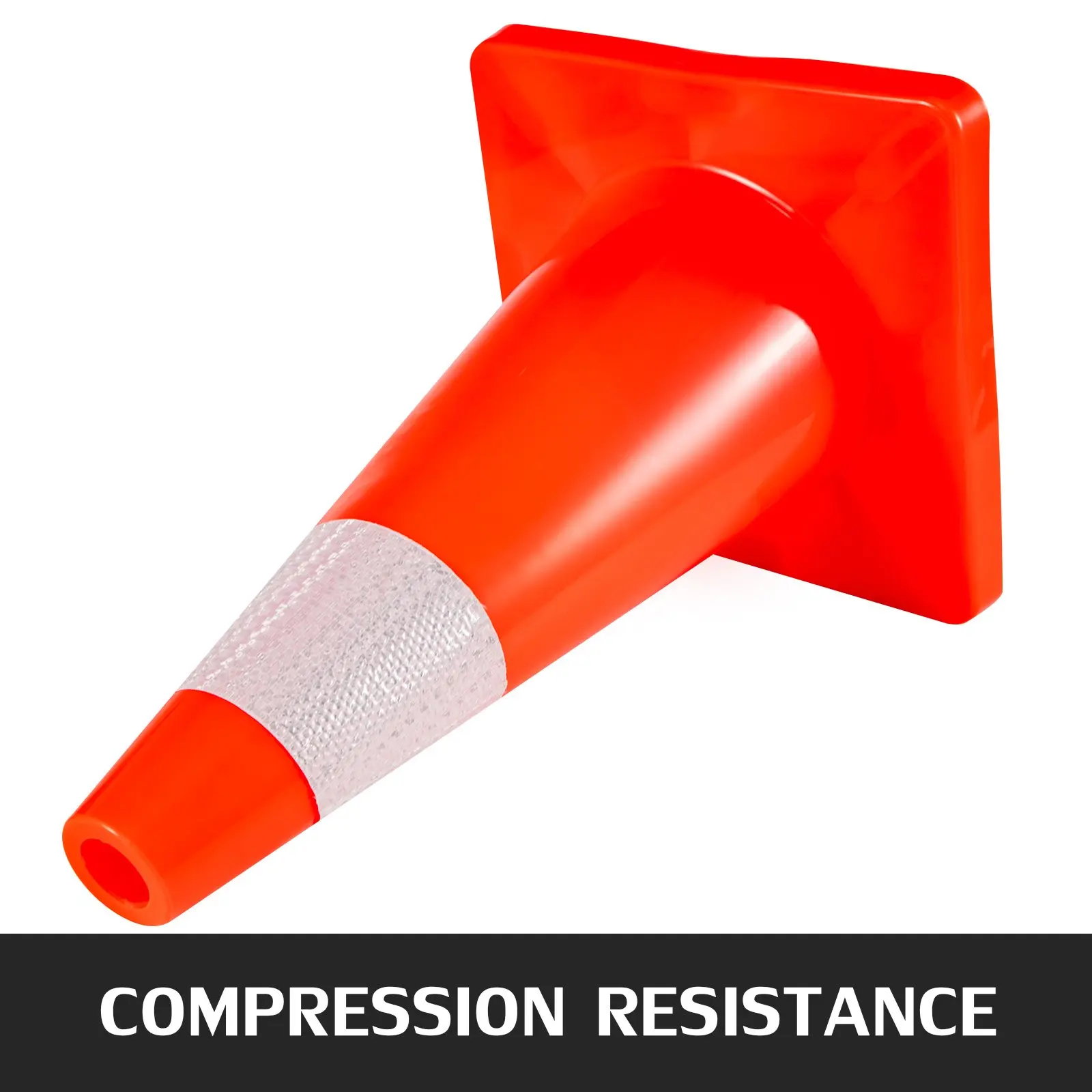 PVC450 mm Highways Signal Flexible PVC Road Cones Reflective Safety Traffic Cone