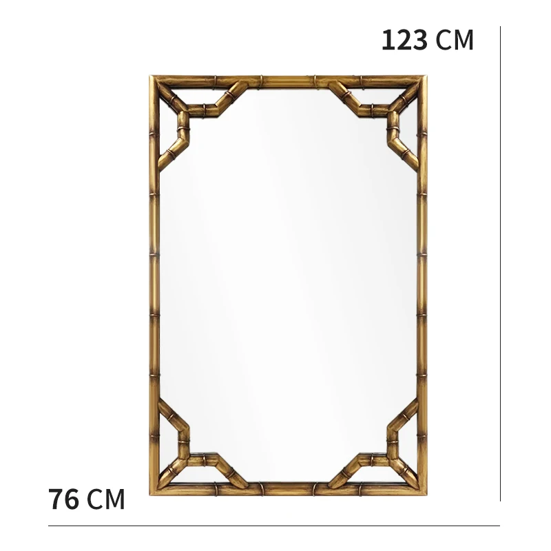 Luxurious Decorative Mirror Classical Wall Mirror Polyurethane large mirror