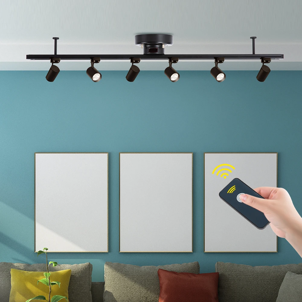 Japan market popular rail products smart track for 4 lights maximum 600W white and black lighting track with PSE