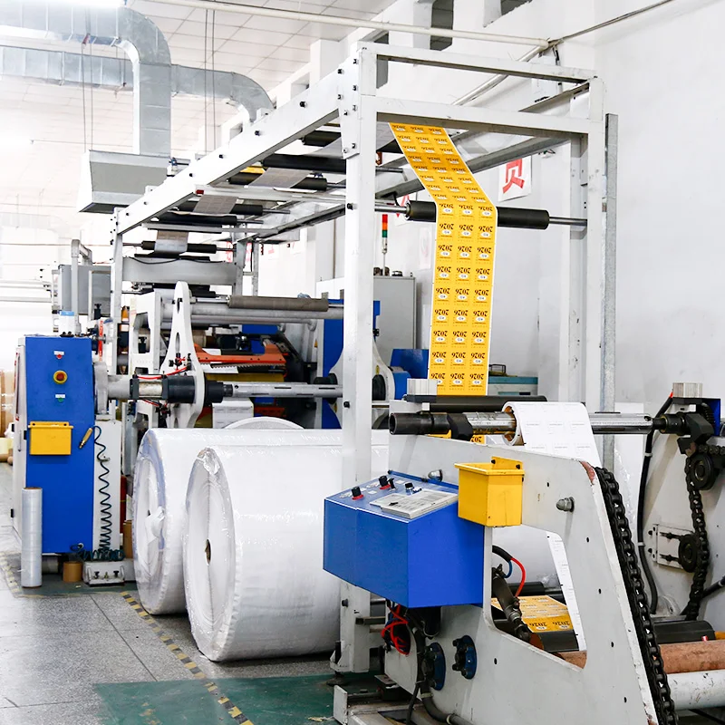 semigloss label eco masking tape 150 degrees 40.5cm 55gms polypropylene pp base label direct  transfer thermal jumbo roll