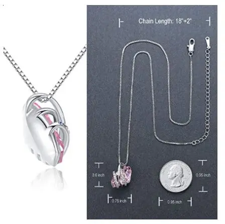 SWAR Elements Wish Stone Pendant with Birthstone Crystal