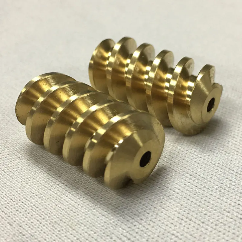 Высокая точность латунь шестерни металла червь шестерни