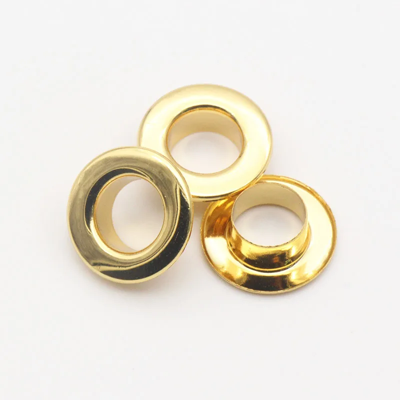 Brass garment eyelet