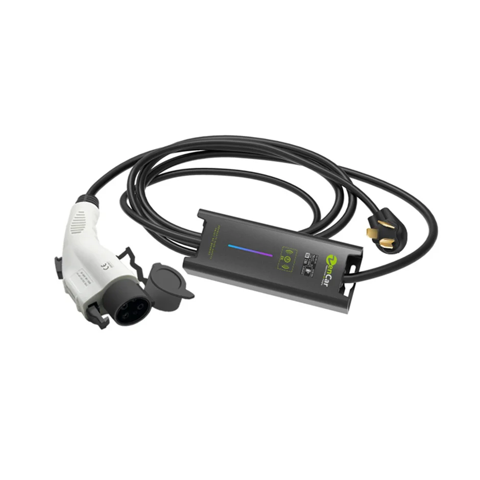 
 Зарядное устройство Zencar Ev Level 2, портативное домашнее зарядное устройство Evse с разъемом 10-30  