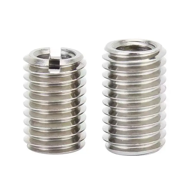 Stainless Steel Custom Products Stainless Steel Threaded Inserts Internal And External Thread Insert Nut