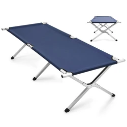 Fold-able easy carrying aluminum and metal folding bed stretcher military bed army cot folding camping bed