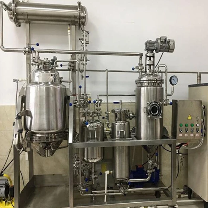 300L 500L 1000L Dynamic solvent  extraction and  concentration equipment for ginseng liquid extract/Panax japonicus extract