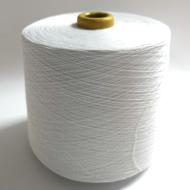 Good Selling 21S 32S Recycled Cotton/Polyester CVC TC Dope Dyed Colorful   Yarn For Knitting Socks