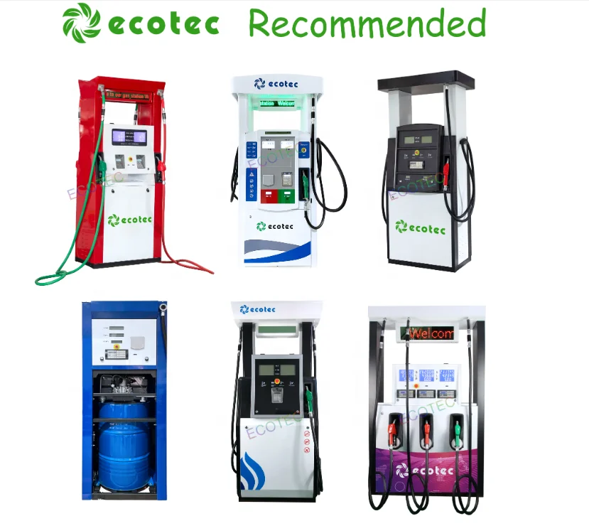 Ecotec Petroleum Dispenser Service Station Pump Fuel Dispenser for Gas Station