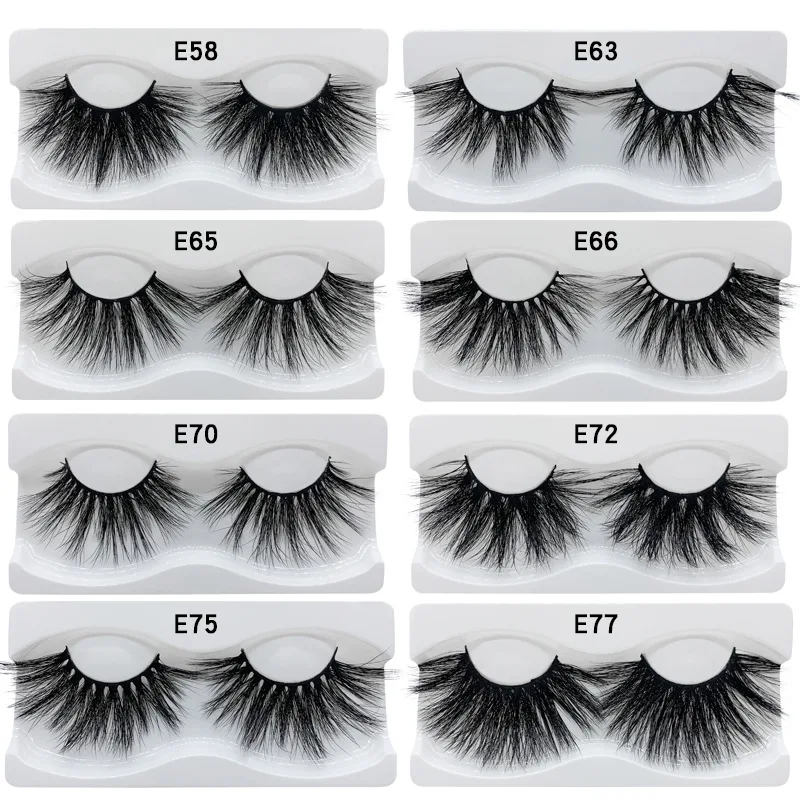 
Private Label 5d Mink Lashes Wholesale 100% Real MInk 5d Eyelashes 
