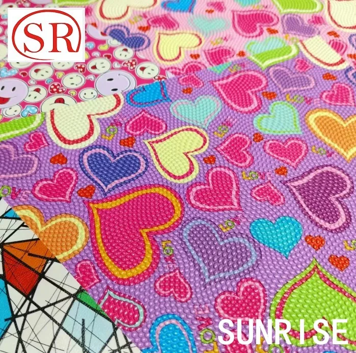 Manufacturer direct sales of various cartoon pattern PU synthetic leather bags leather shoes bows