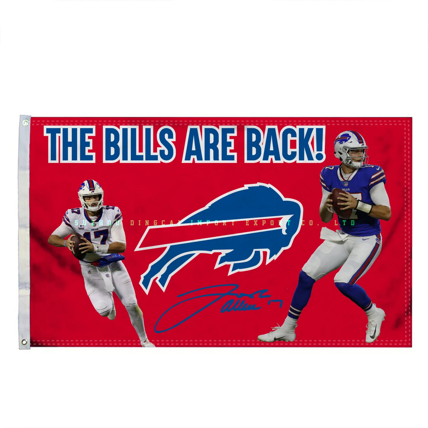 Buffalo Bills  Flag High Quality 100% polyester USA  Football Team Banner Flag