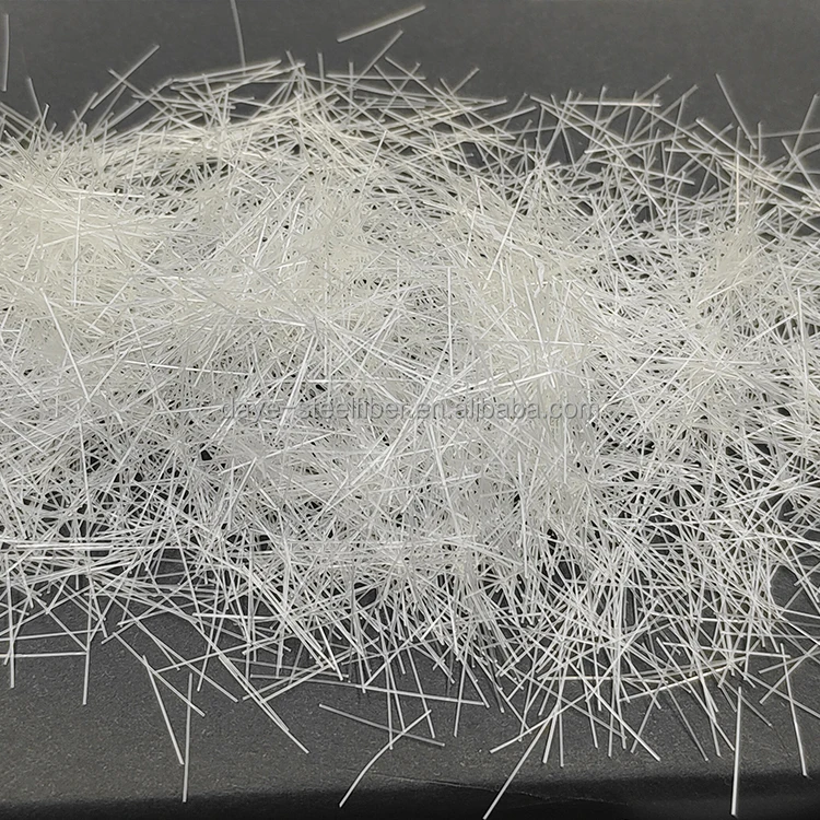 12 MM Synthetic PVA Polyvinyl Alcohol Fiber Manufacturers Roof Panel For Concrete Cement Board PVA Staple Fiber