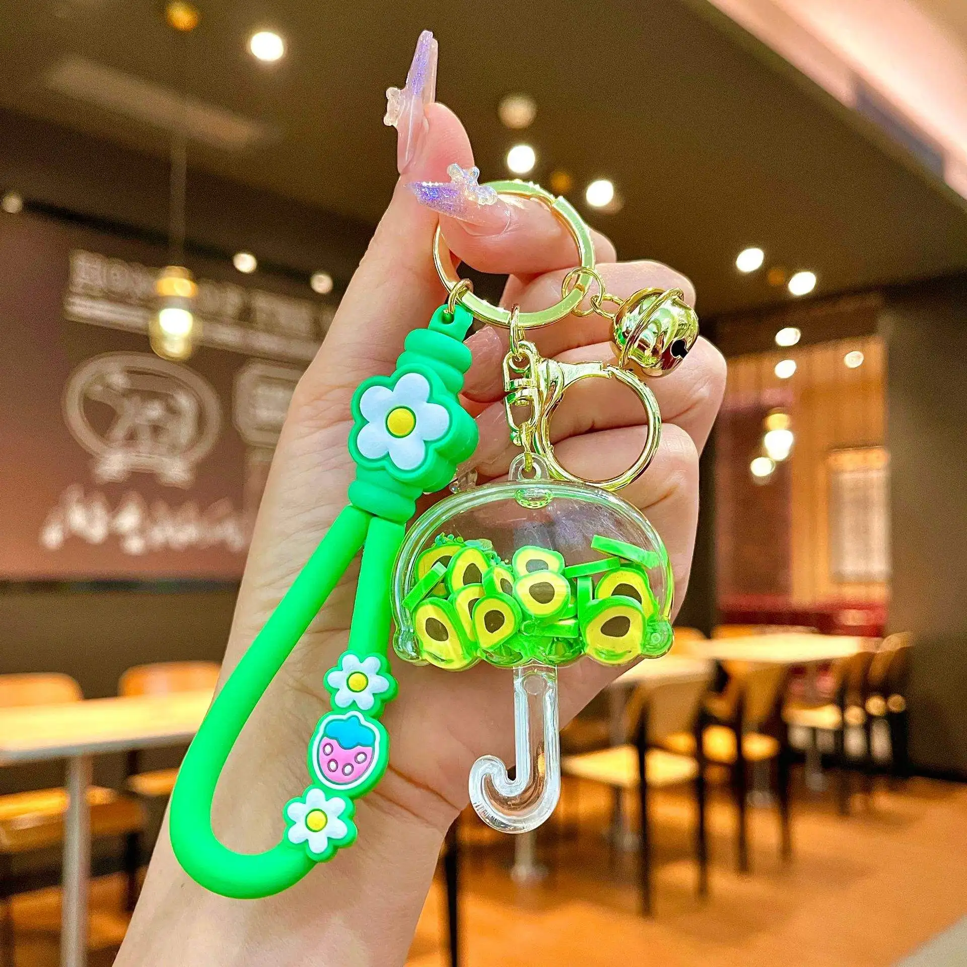 SY814 Wholesale promotional pvc keychains custom designer silicone letter key chain milk box liquid keychain