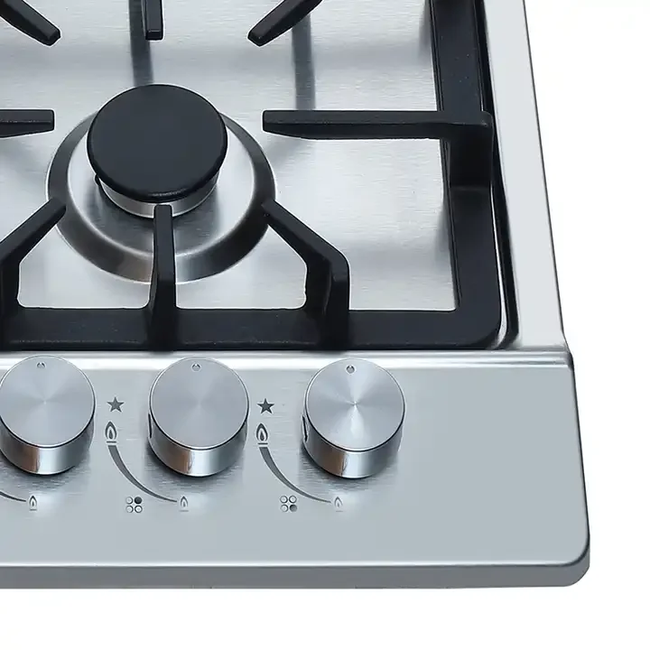 Industry Wholesale Price Gas Cooker Hob Stove Manufacturer Custom Or Standard Kitchen 4 Burner Built In Cast Iron Gas Hob