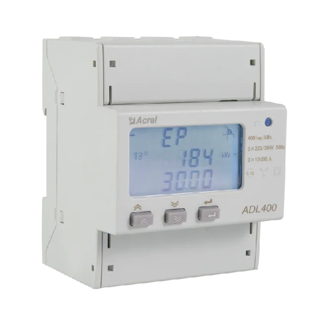 Acrel ADL400-C digital energy meter three phase with RS485 MID Certificate din rail kwh consumption meter