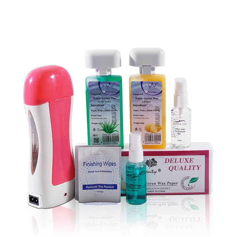 best hair removal wax heater 1/6 Portable and affordable set waxing paper roller of soft wax FTZ-8