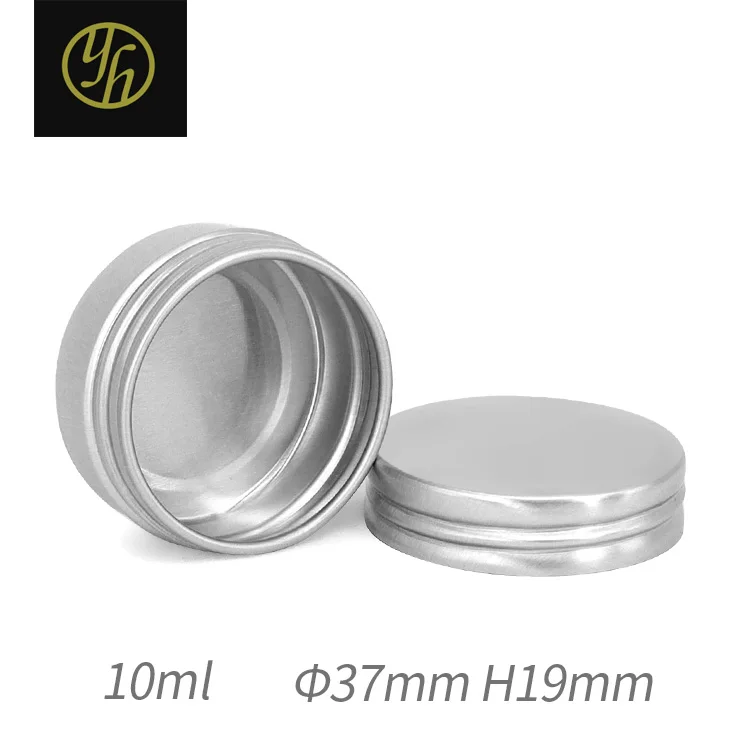 colorful printing metal tins wholesale custom 10ml aluminum jar aluminum small tea tin container