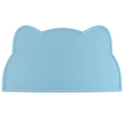 Non-stick Customized Waterproof Silicone Cat Dog Pet Food Mat Silicone Pet Feeding Mat