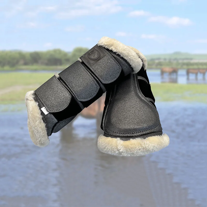 High Quality Custom LOGO Sport Equestrian Horse Riding Equipment Leg Protection Tendon Boots