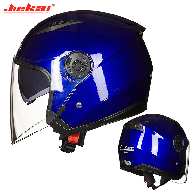 Men Motorcycle half Helmets Dual Lens Scooter Moto Helmet village Riding capacete de moto motocross Helmets