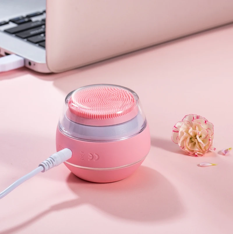 High frequency beauty ultrasonic face cleansing brush equipment beauty personal care