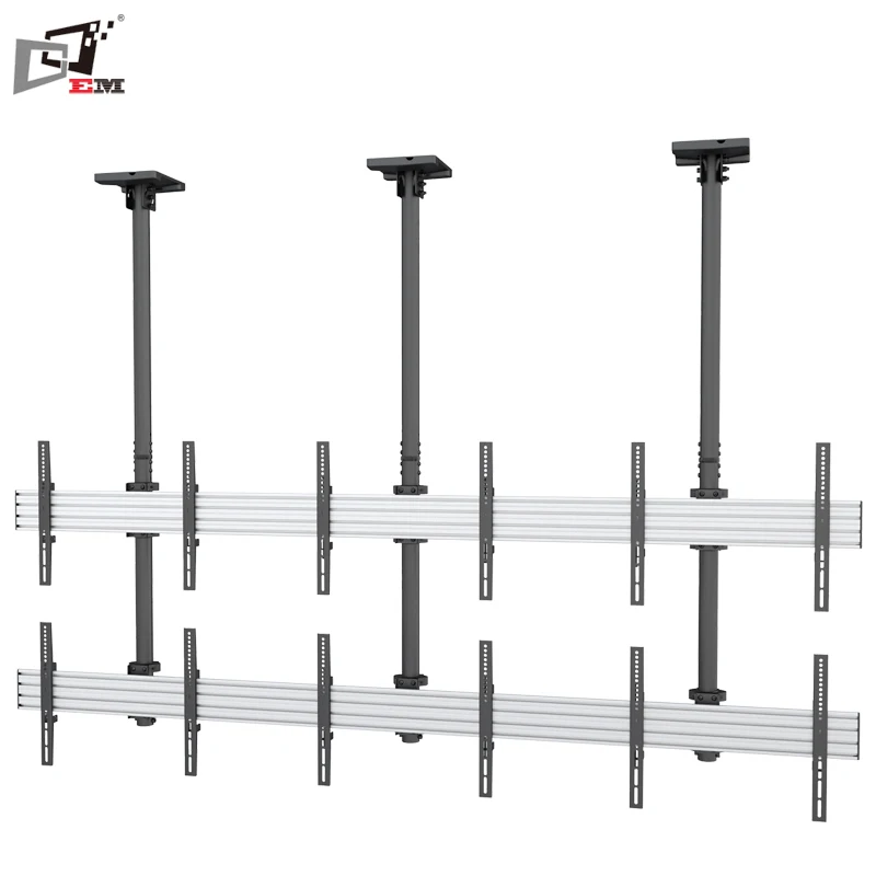 Modular Design TV Ceiling Bracket For multiple Screens