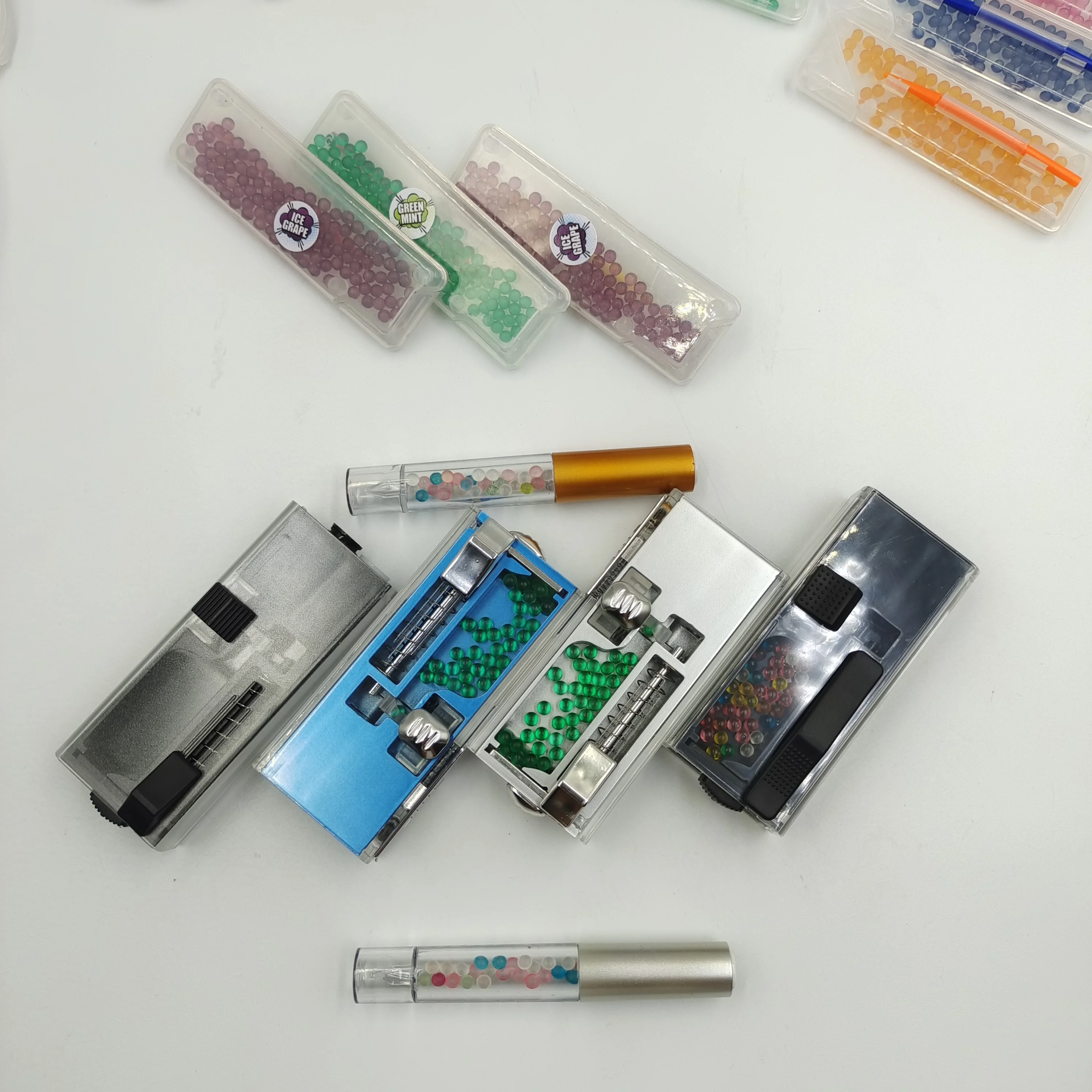 Beads mint cigarettes pop cigarette filter balls