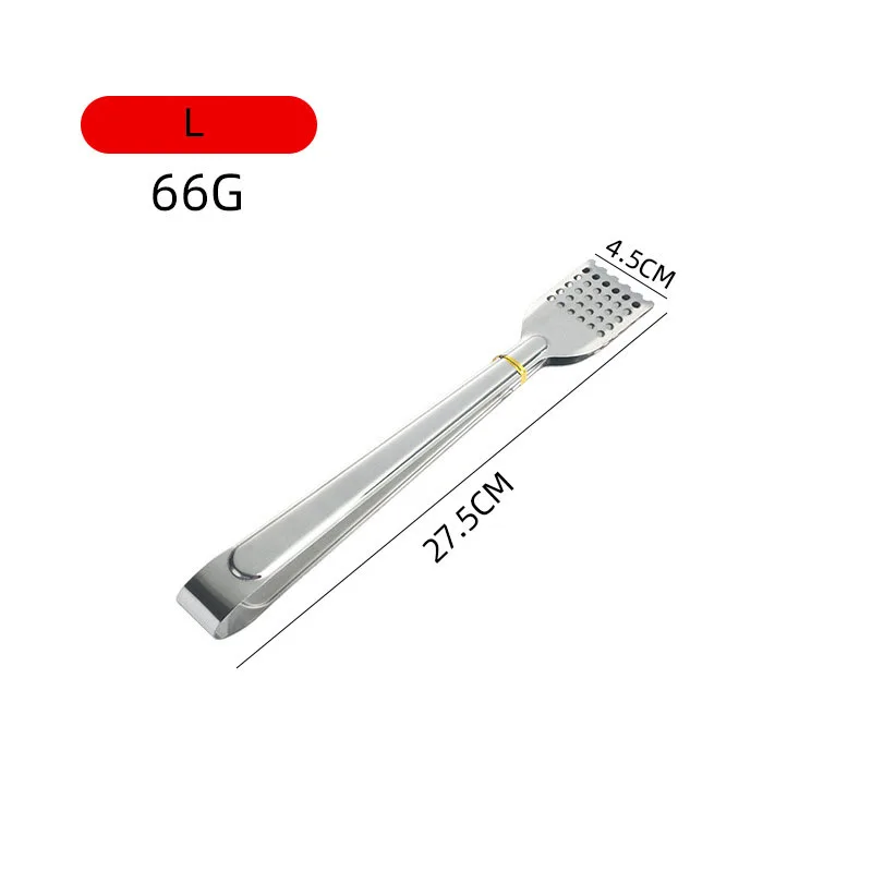 Korean Barbecue Bbq Clip Clamps Cooking Stainless Steel Frying Food Serving Tongs Bread Clip Food Ice Tongs Candy Buffet Tongs