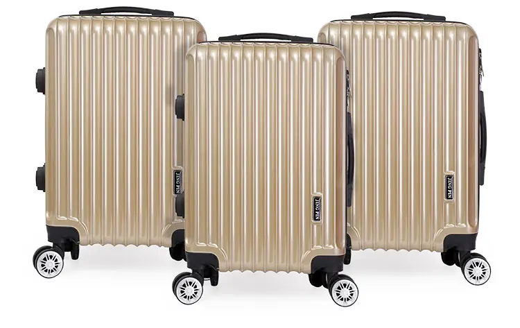 brand business ABS / PC suitcases luggage carry-on Traveling Bag Hand Trolley suitcase sets maletas de viaje