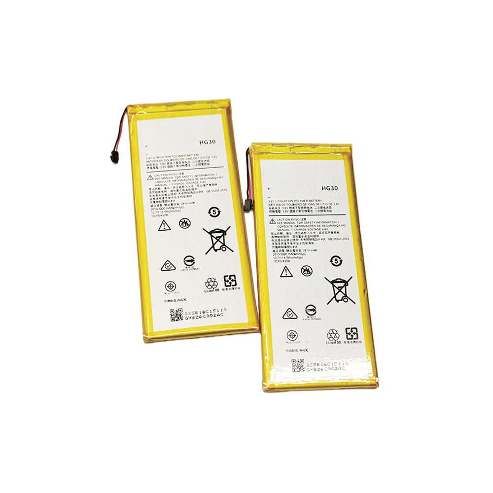 OEM HG30 li-ion cell phone battery 2810mAh for motorola Moto G5S G5S Plus G6