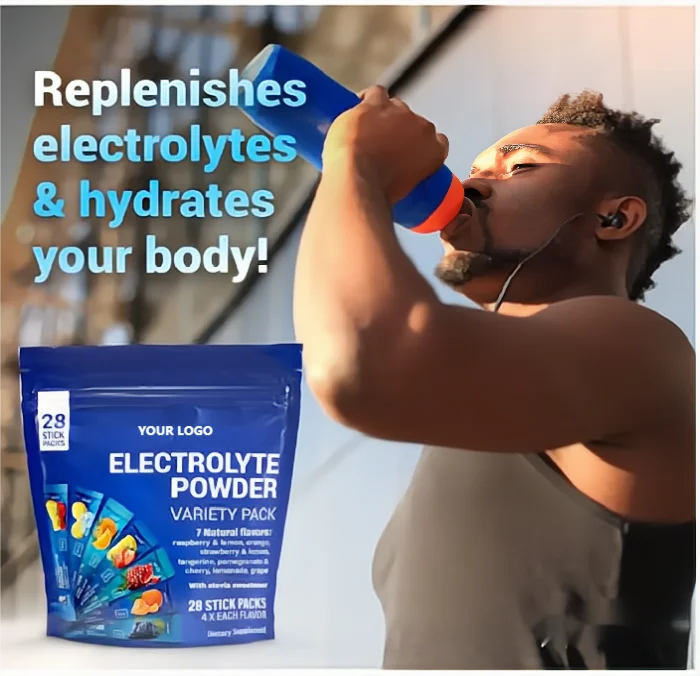 Electrolytes Powder Packets Boost Energy & Keto-friendly  Hydration Powder Packet Hydration Supplement Drink