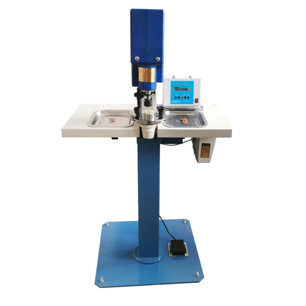 Semi Automatic Cloth Covered Button Press Machine Servo Sofa Button Making Machine Cloth button making machine