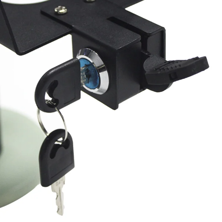 Wiseasy P3(WPOS-3) credit card machine stand black plastic rotatable pos terminal holder for ingenico