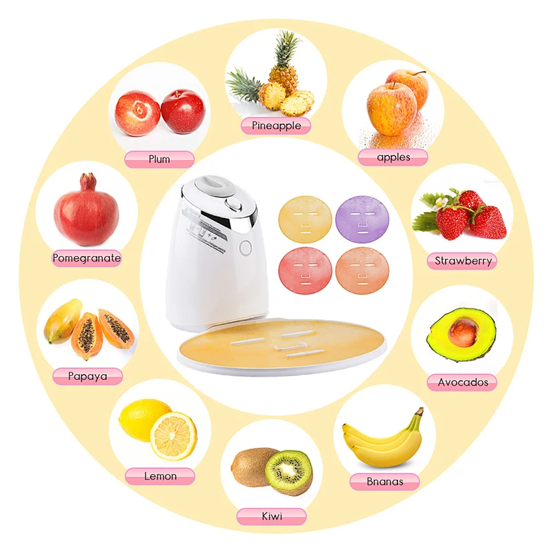 DIY Fruit Face Masking Machine Collagen Organic Beauty Personal Care Products Trending Products 2024 New Natural Arrivals Pure